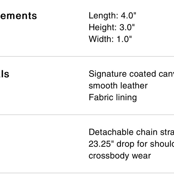 Coach Mini Wallet with Gold sling - Picture 8 of 8